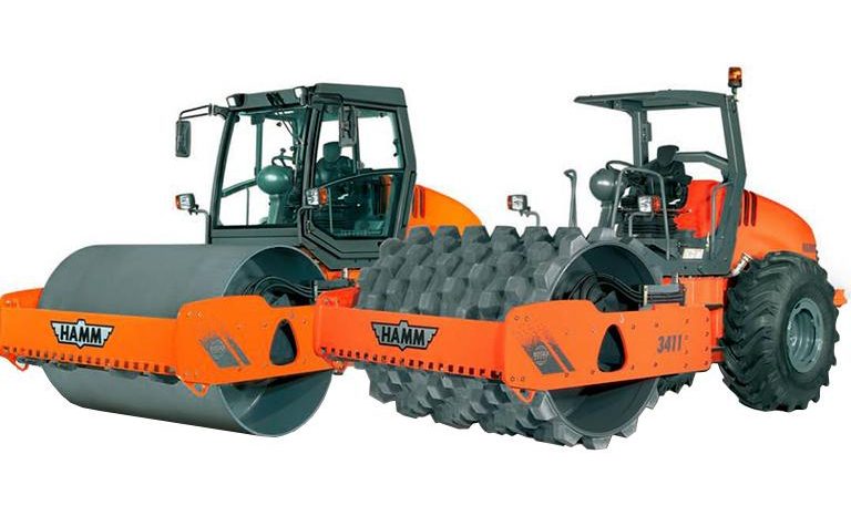 
								Rodillo Compactador 3411 HAMM full									
